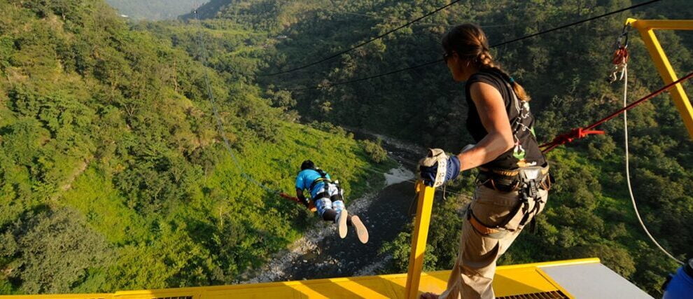 Giant Swing in Rishikesh with Yatra Manager