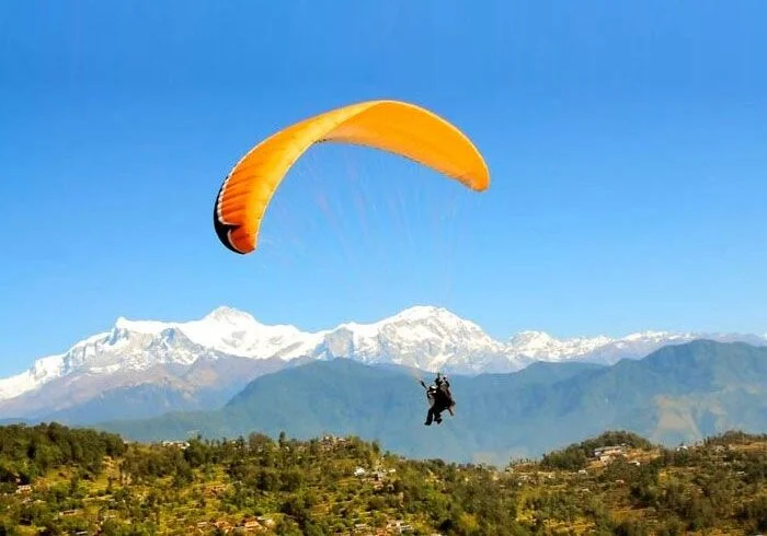 Paragliding in uttarakhand with yatra manager
