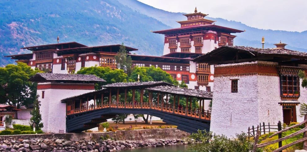 Bumthang valley bhutan
