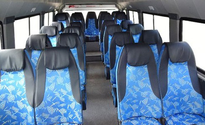 28 seater bus on rent yatra manager
